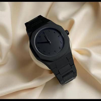 ✨ Arabic Black Aura Watch | Stylish Luxury Timepiece for Men